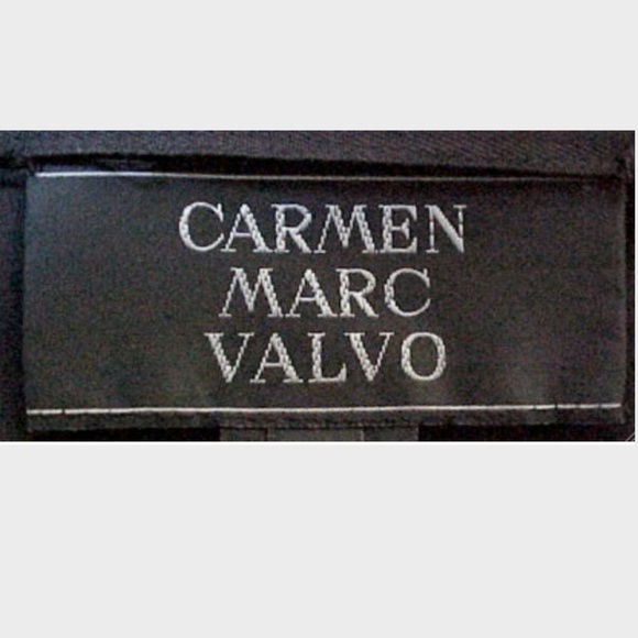 CARMEN MARC VALVO New$2480 Silk Velvet BEADED GOWN - Picture 6 of 7
